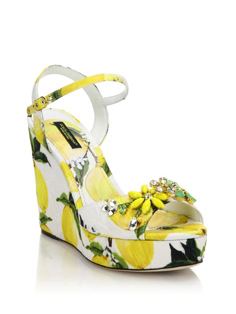 dolce gabbana sandalen damen|dolce gabbana sandals lemon.